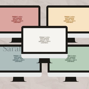 Encouraging Desktop Wallpaper | Minimalist Motivational Laptop