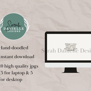 Encouraging Desktop Wallpaper | Minimalist Motivational Laptop