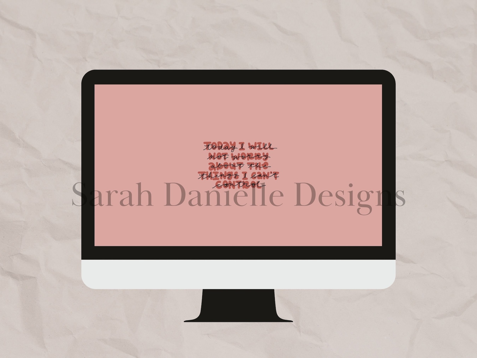 Encouraging Desktop Wallpaper Minimalist Motivational Laptop - Etsy