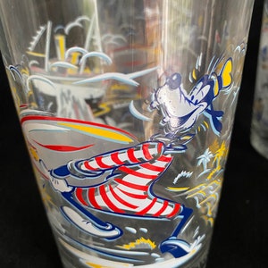Disney World McDonalds 25th Anniversary Goofy Glasses