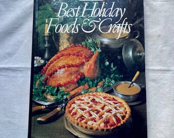 Vintage Cook Craft Book - McCalls Best Holiday Foods & Crafts 1982