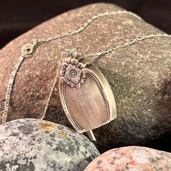 Silverware Necklace Etsy