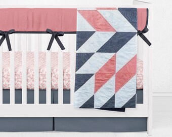 Custom Handmade Crib Bedding Stylish From Day By Lullabyelanding