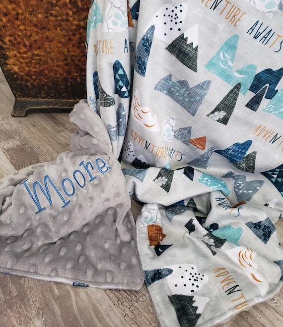 Custom Minky Blanket