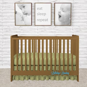 Solid color crib bedding cheap