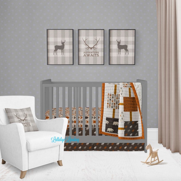 Rustic Baby Bedding Etsy