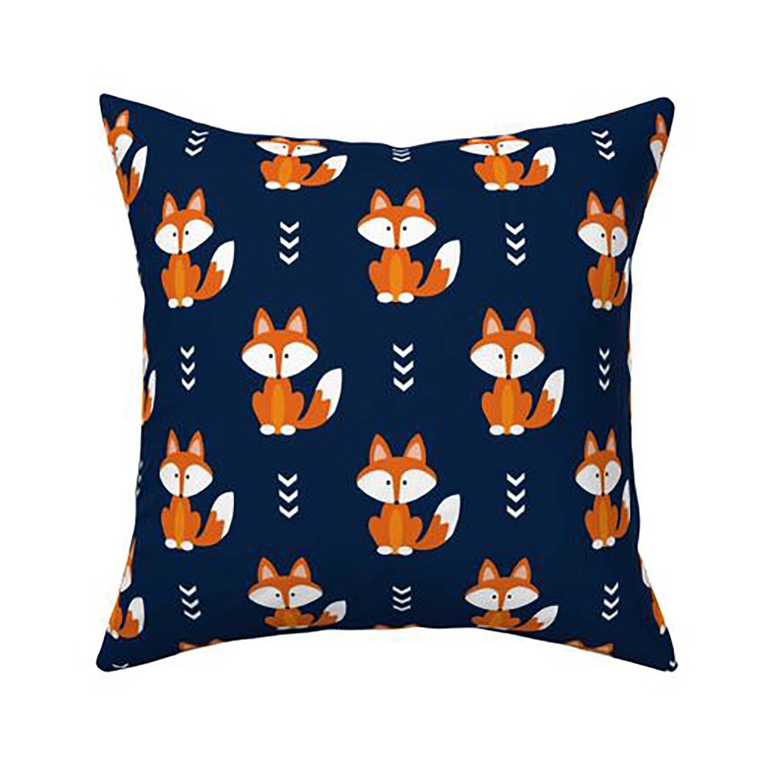 MINI CRIB Bedding Fox Crib Bedding Baby Boy Nursery Navy Etsy