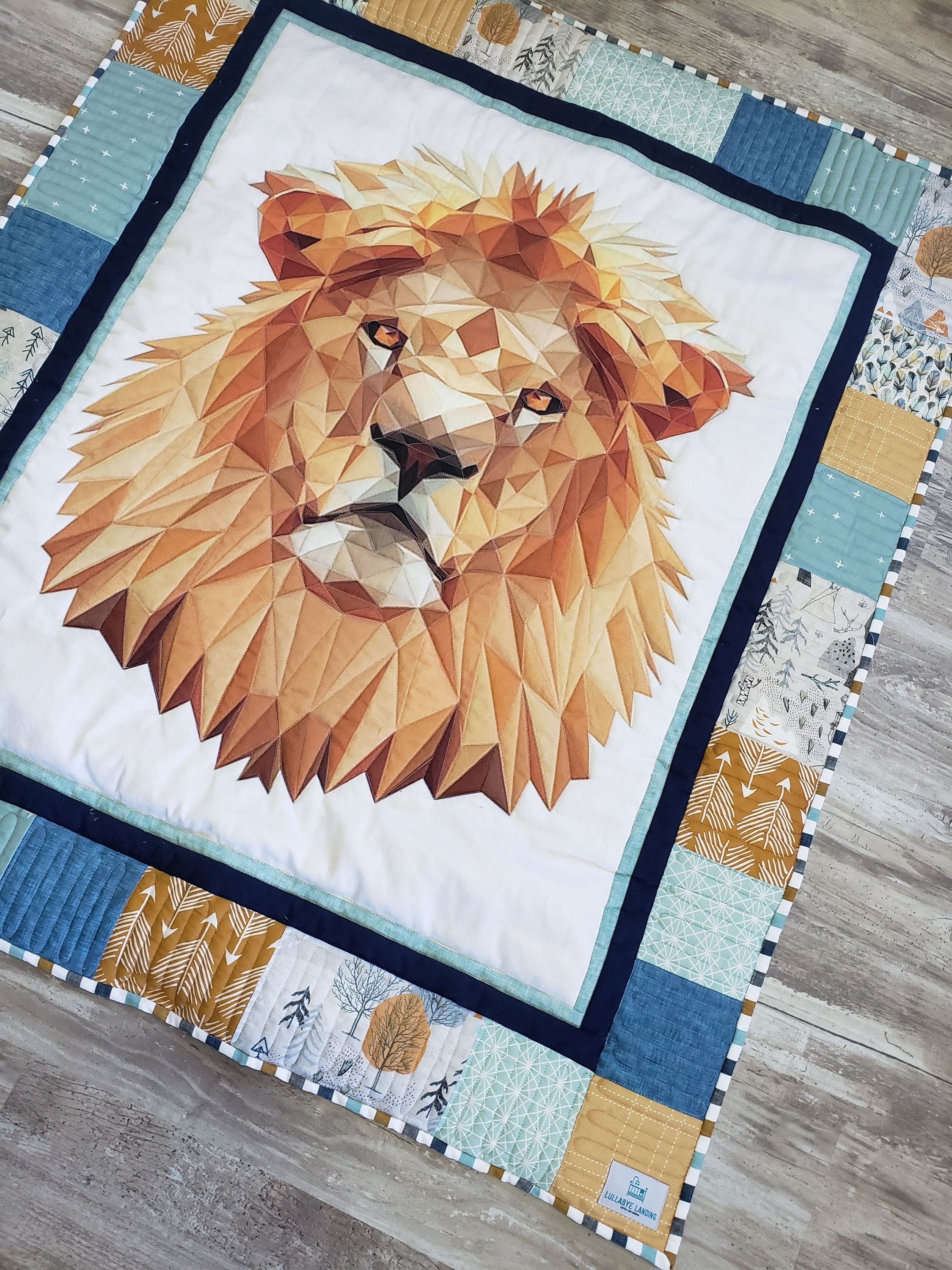 Lion crib bedding hot sale