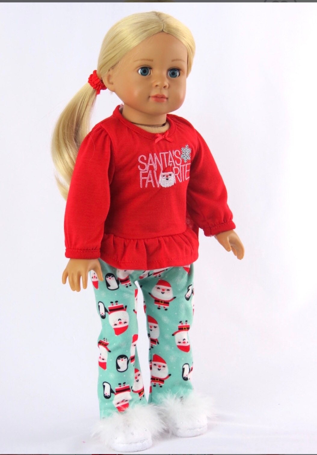 USA Gymnastics Leotard /& Flag Set Fits 14.5 Wellie Wishers American Girl Clothes
