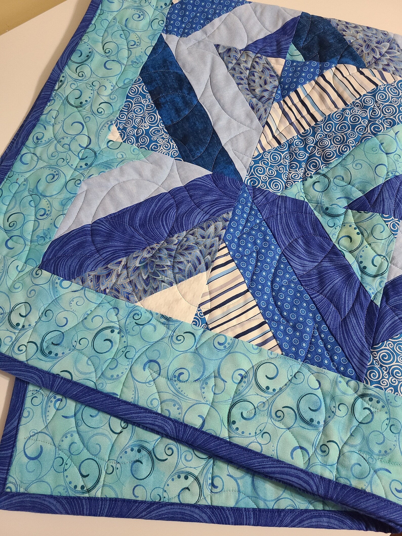 Blue Baby Quilt main image 0