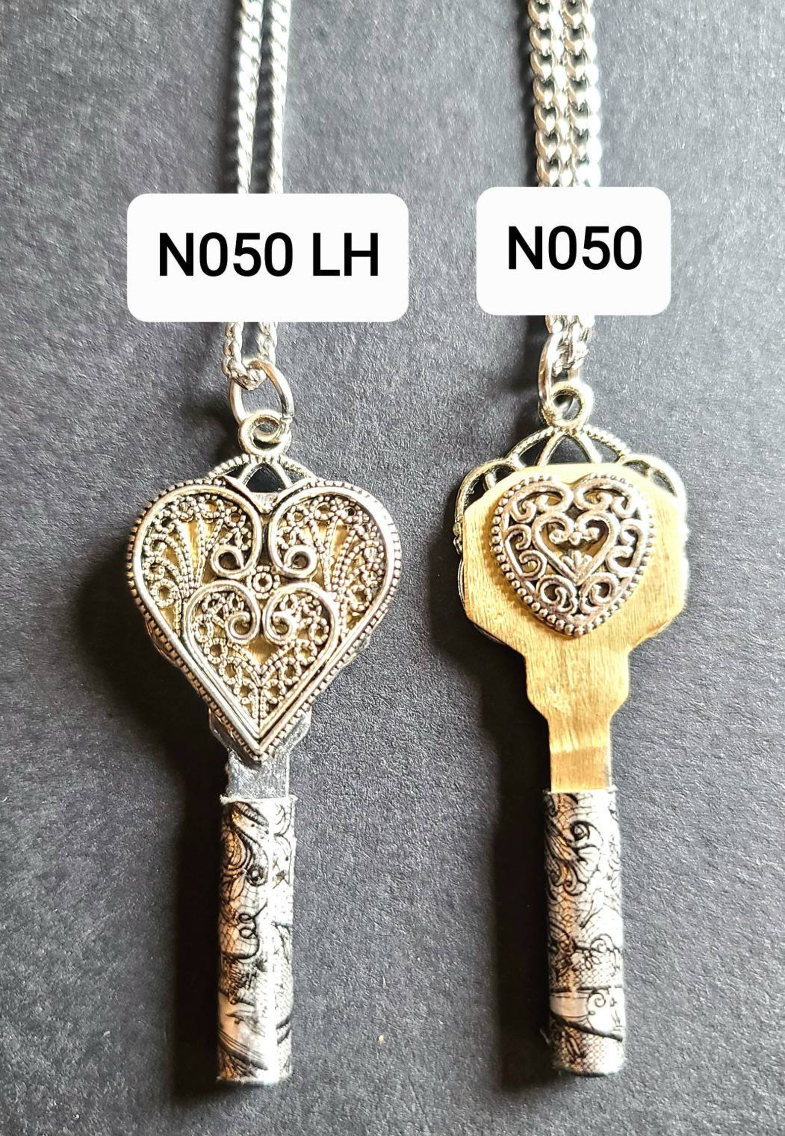 N050 the Real Chastity Key Necklace This is a Working Etsy