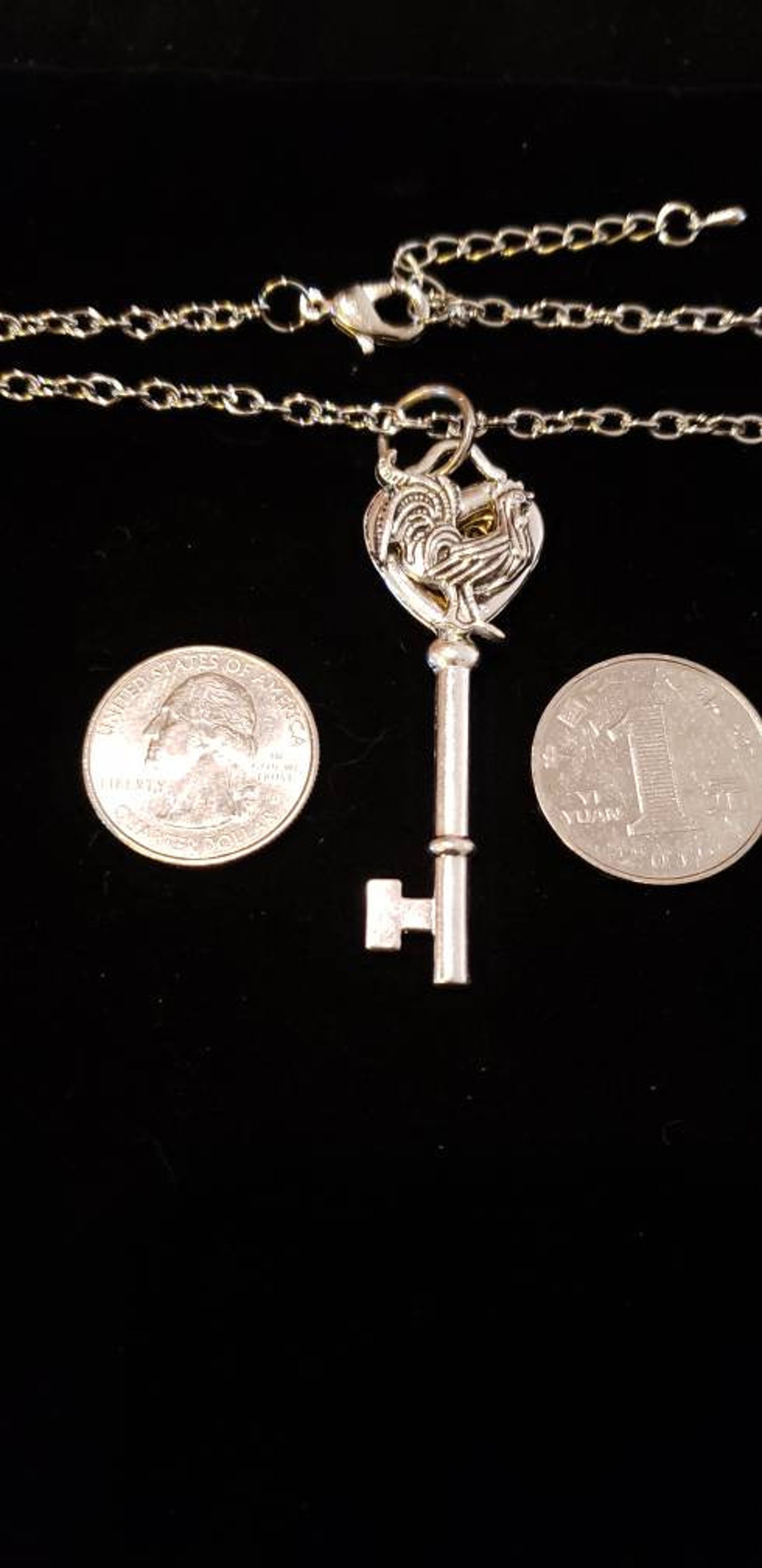 Filigree Key N24 - the Queen's Key Gold Filigree the Symbol of His Chastity Cuckold ...