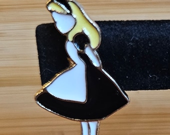 Sissy Maid Enamel Pin: French Maid Uniform Charm