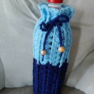 Wine bottle gift bag