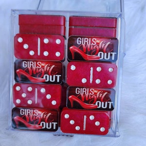 Ready to ship custom Dominoes, custom domino set