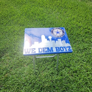 Custom TV Trays, sports, dallas, Personalized,  we dem boys, cowboy