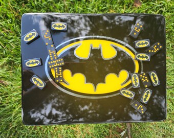 Custom man, bat, TV Trays