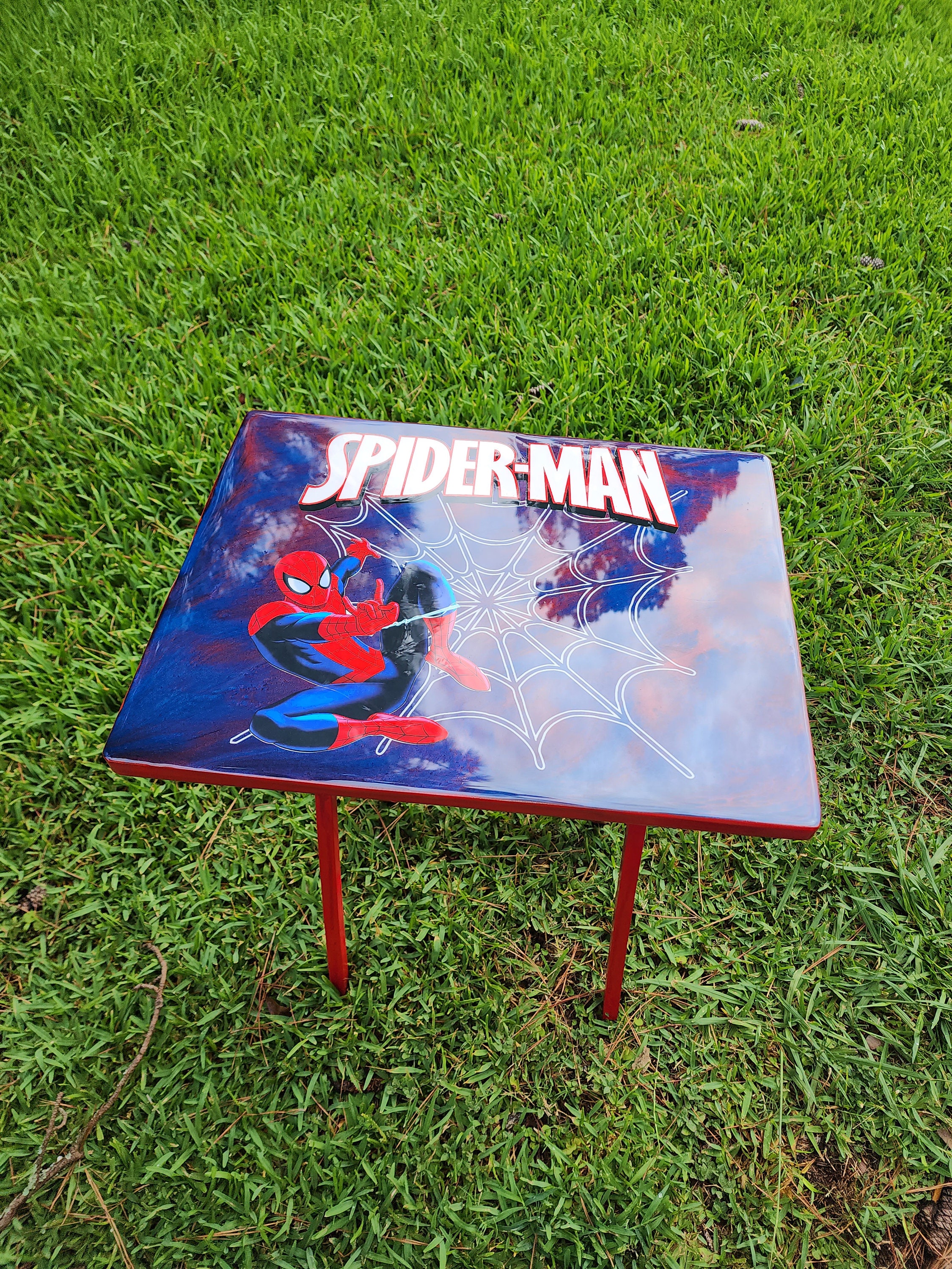 Spider-man Activity Tray, Spider Man Tray, Spider Man Tv Tray