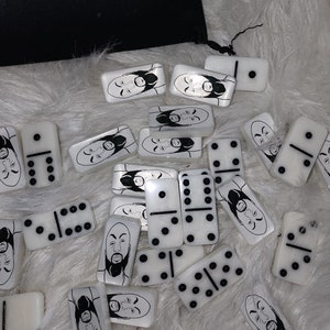 Personalized Photo Dominoes: Custom Handmade Domino Set