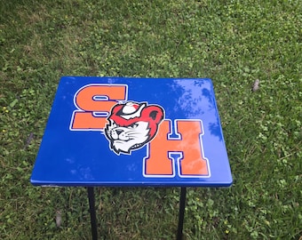 Custom  Houston college football TV Trays