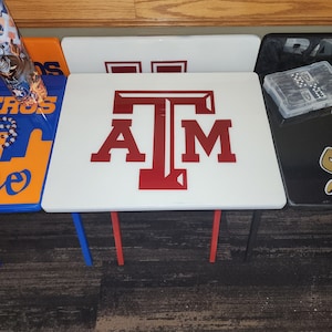 Custom Houston college football TV Trays