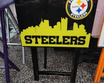 Custom TV Trays, sports, Pittsburgh, Personalized,