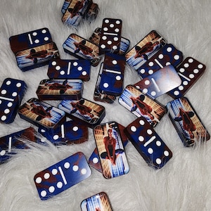 Personalized Dominoes family photos custom Dominoes, custom handmade domino sets, personalized Domino set
