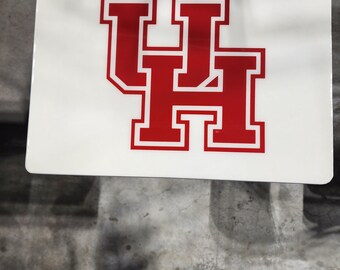 Custom Houston college football TV Trays