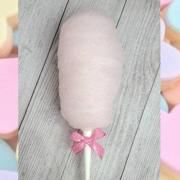 Fake cotton candy, Candyland party decorations, Candy photo prop