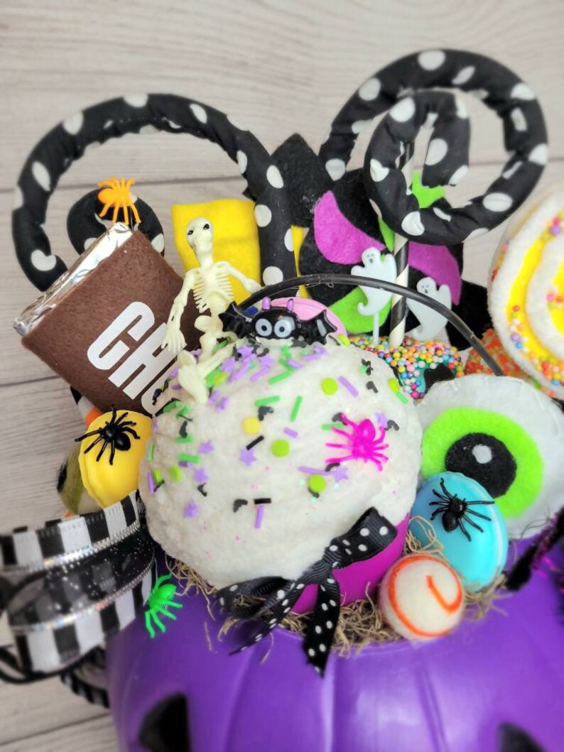 Halloween Candy Centerpiece for Table Halloween Candy Etsy