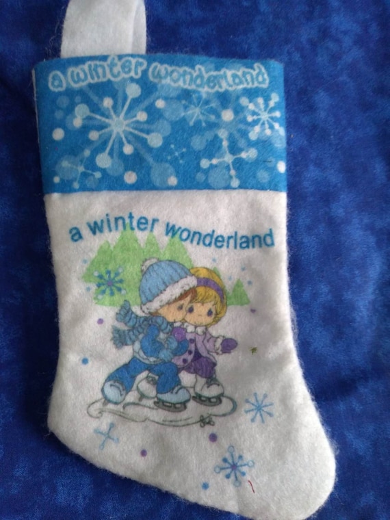 Precious Moments Christmas Ornament Stocking Etsy