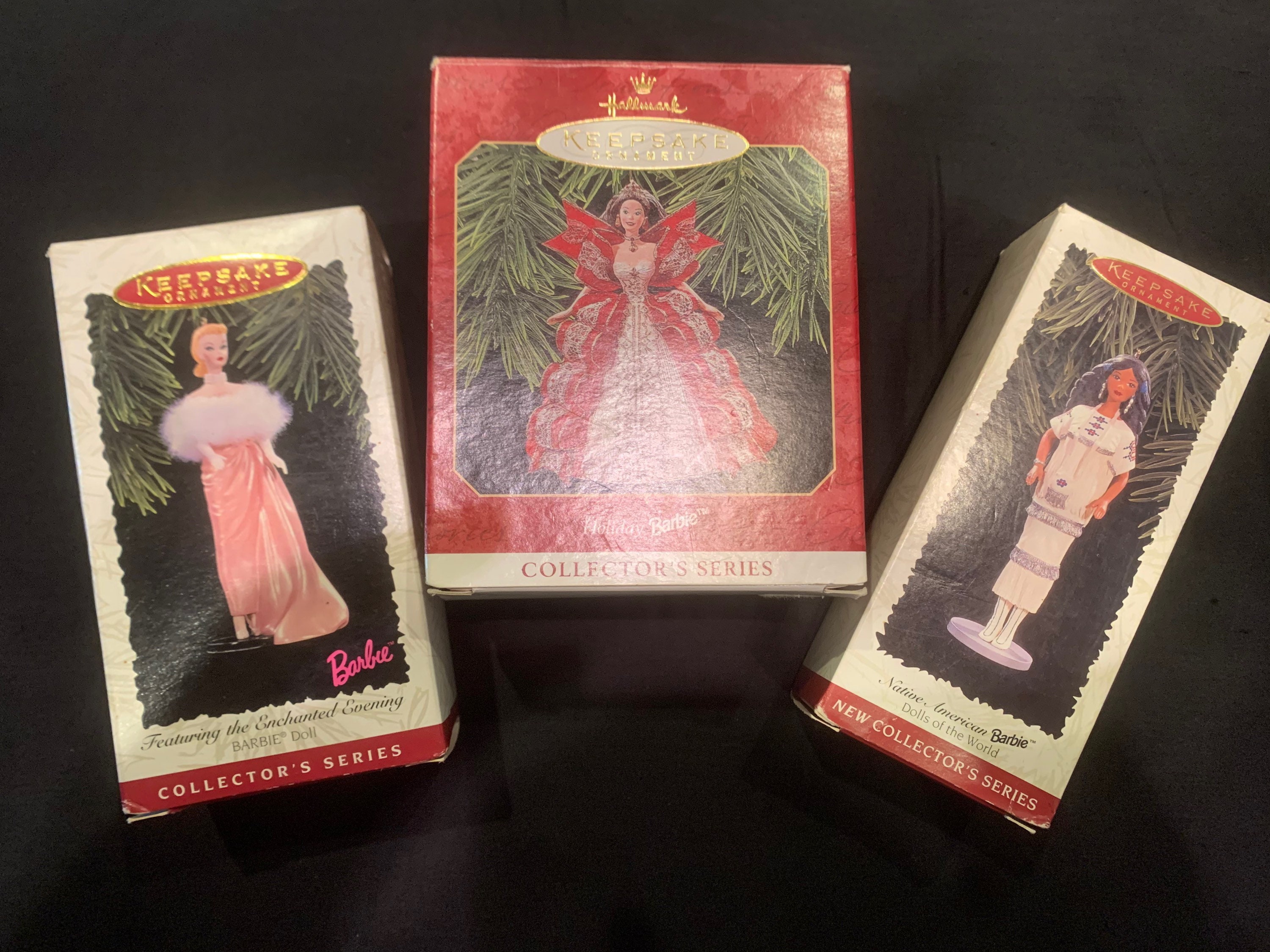 Vintage 1996 Barbie Christmas Ornament, Lot of 3, New in Box - Etsy