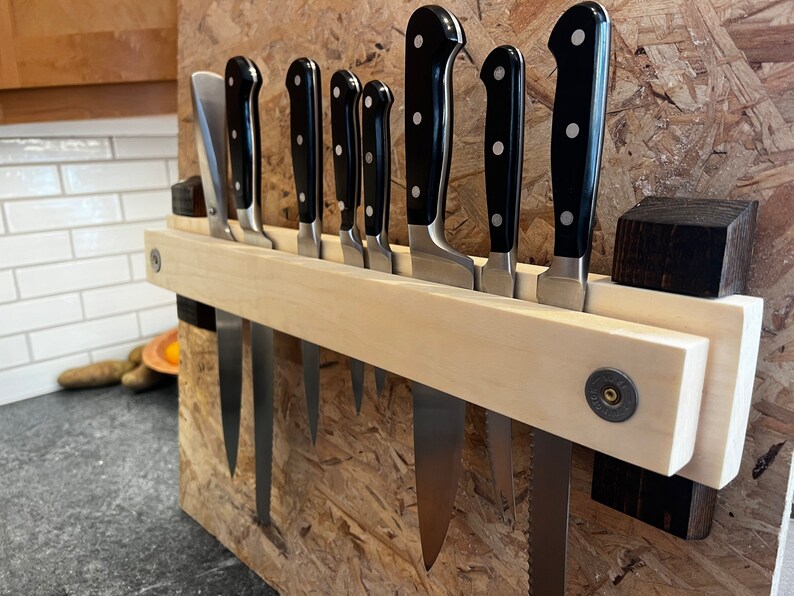 Custom Knife Rack With Shotgun Shell Accent - Etsy