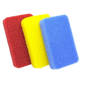diseno Silicone Sponges (Set of 3 Colors) Odor & Mildew Resistant Durable | Eco Friendly | Zero Waste | Plastic Free