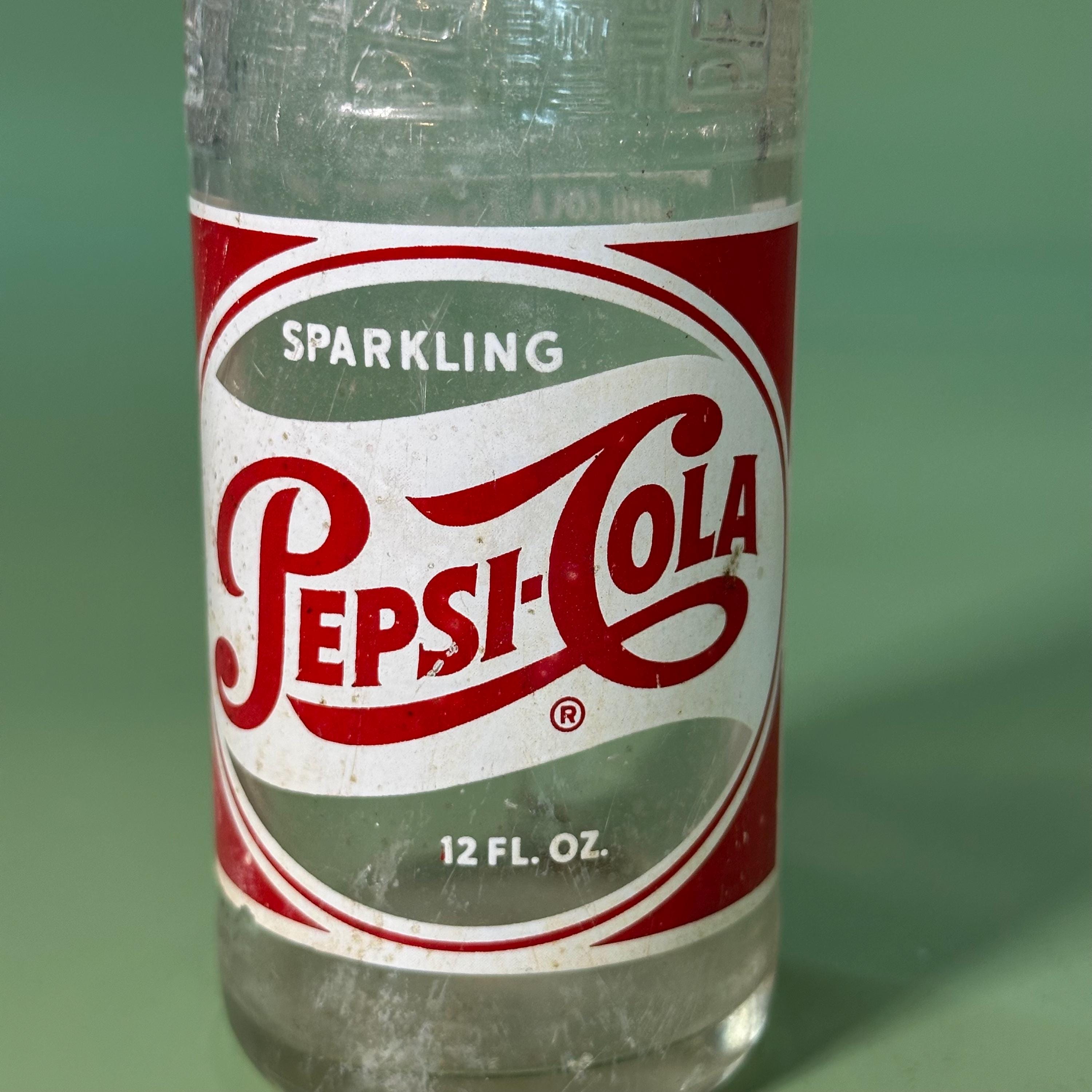 ペプシコーラボトル – 12液量オンス 透明ガラス、レトロロゴ - Etsy 日本
