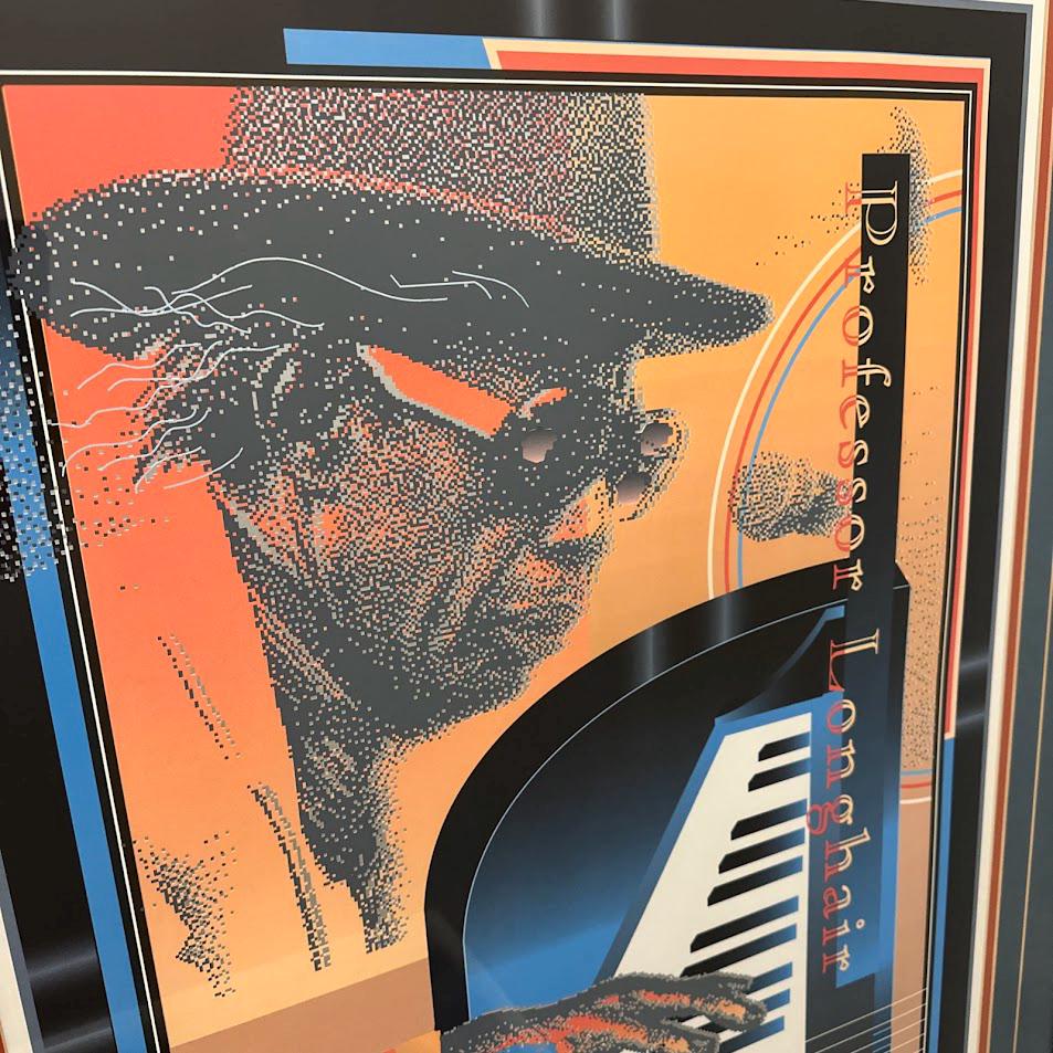 New Orleans Jazz Fest Poster | Professor Longhair Signed Art 1993