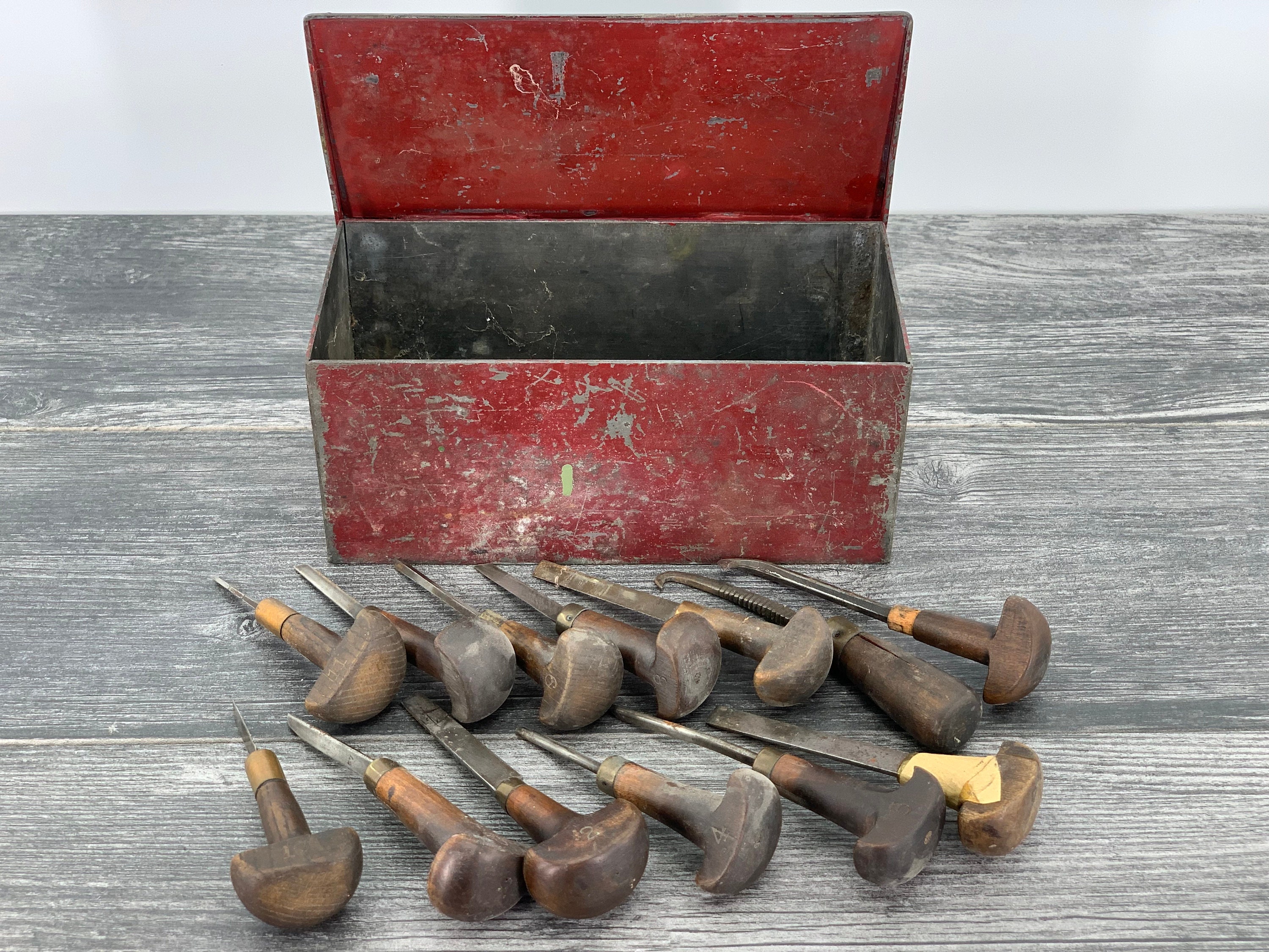 Suncraft Maruichi Wood Carving Woodblock Printing Tool Set, with