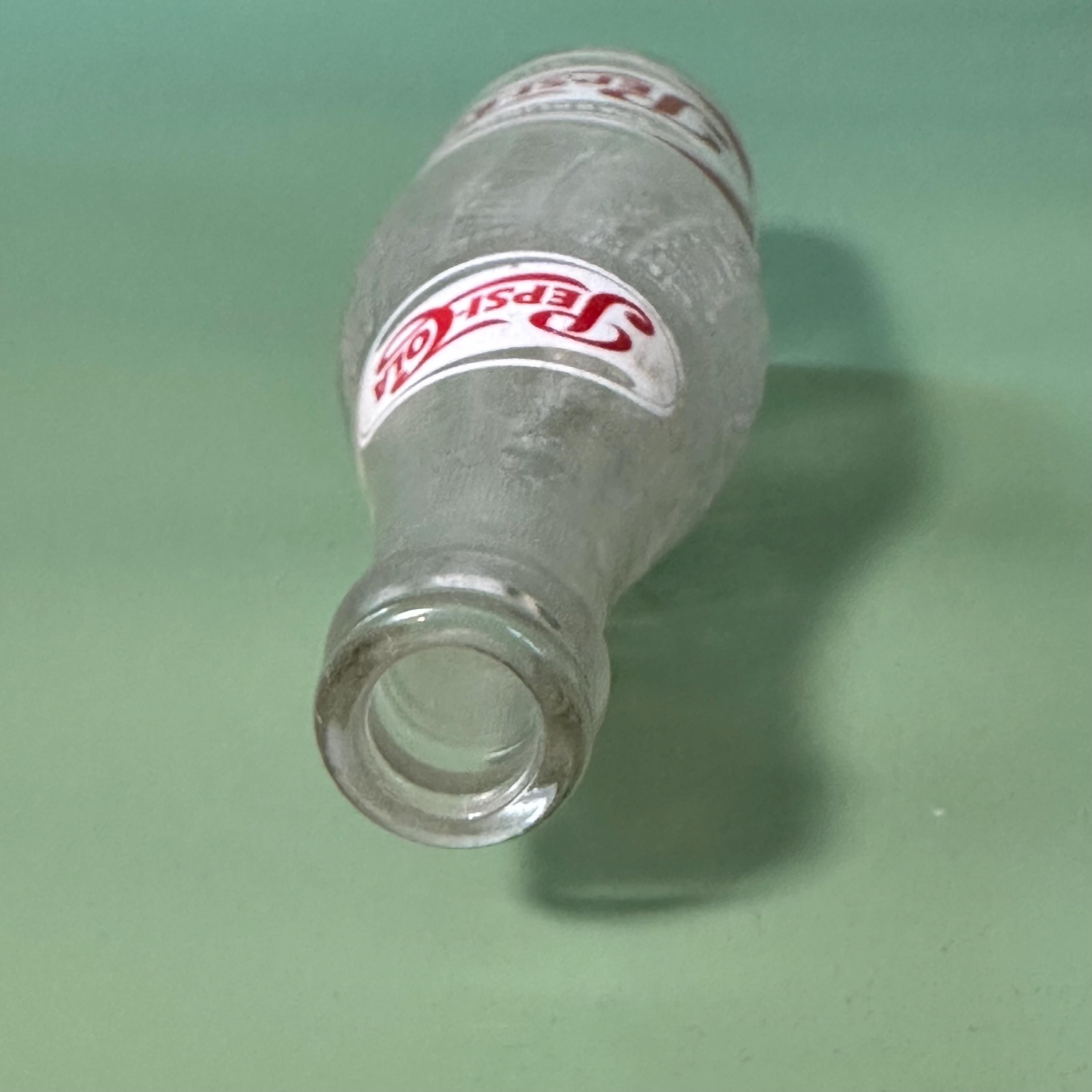 ペプシコーラボトル – 12液量オンス 透明ガラス、レトロロゴ - Etsy 日本