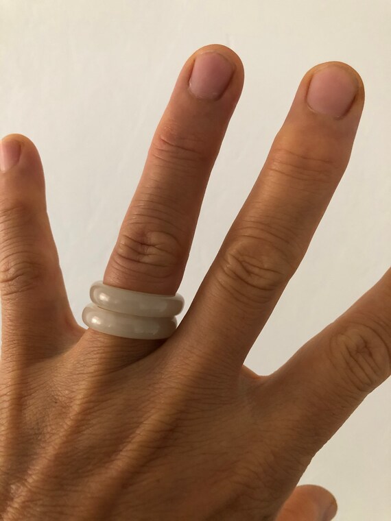 vintage ring unisex ring vintage jade ring