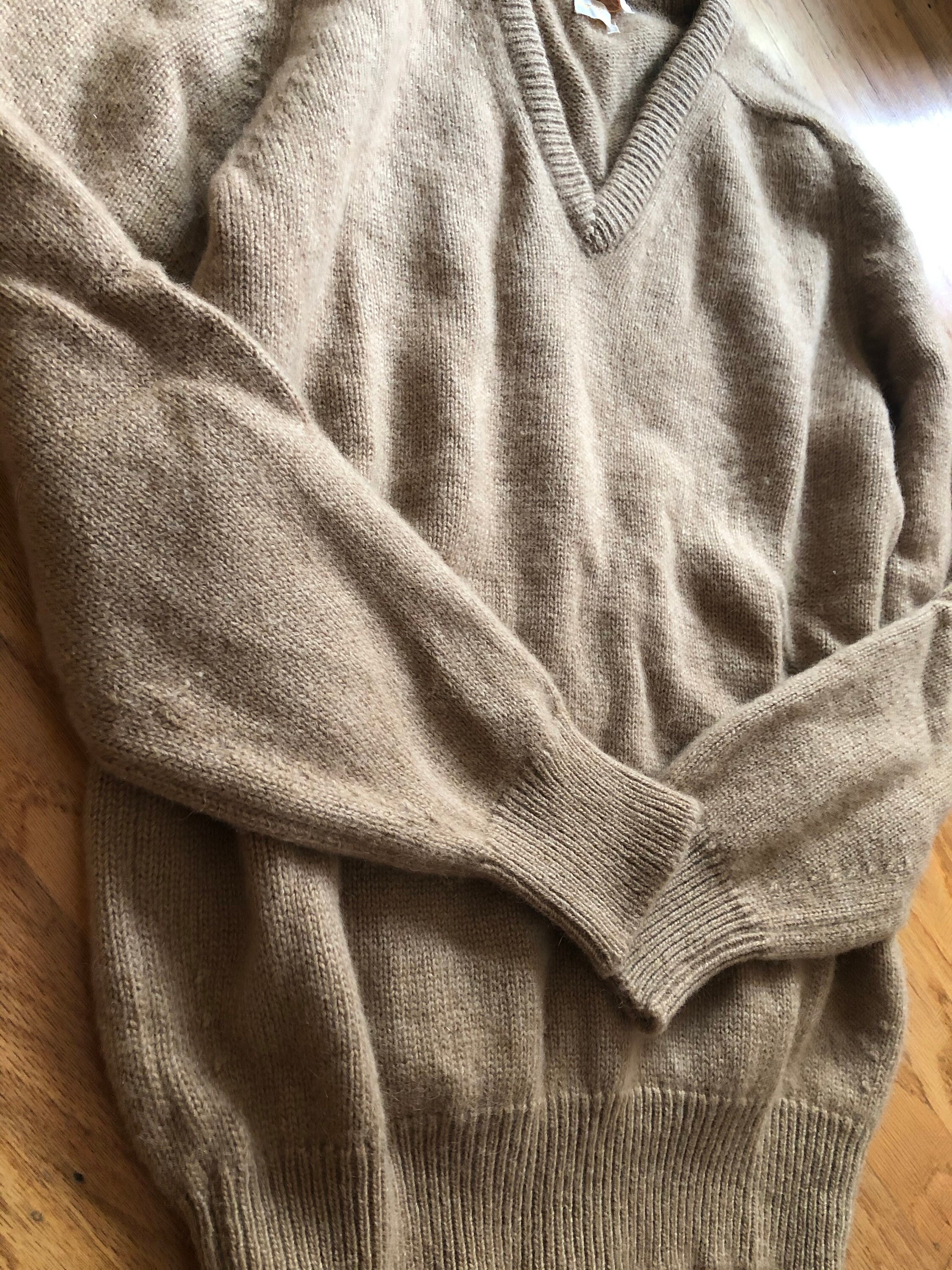 England Cashmere Pullover Sweater Alan Paine Jack Henry Long Etsy UK