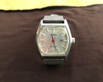 vintage Citizen polshorloge mannen dames horloge roestvrij band polshorloge