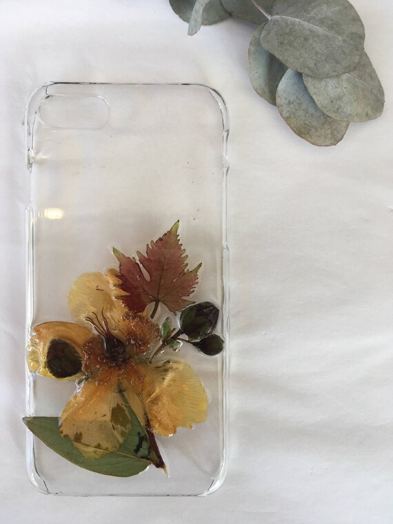 IPhone 6/6s 手作り押し花スマホケース - Etsy 日本