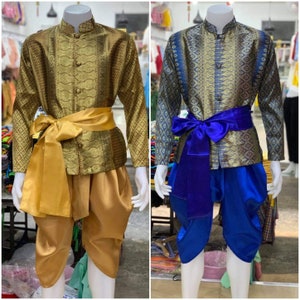 Asian dress for men, khmer clothes , khmer dress, Thai-lao dress,Thai dress, Lao sarong, Lao clothing,