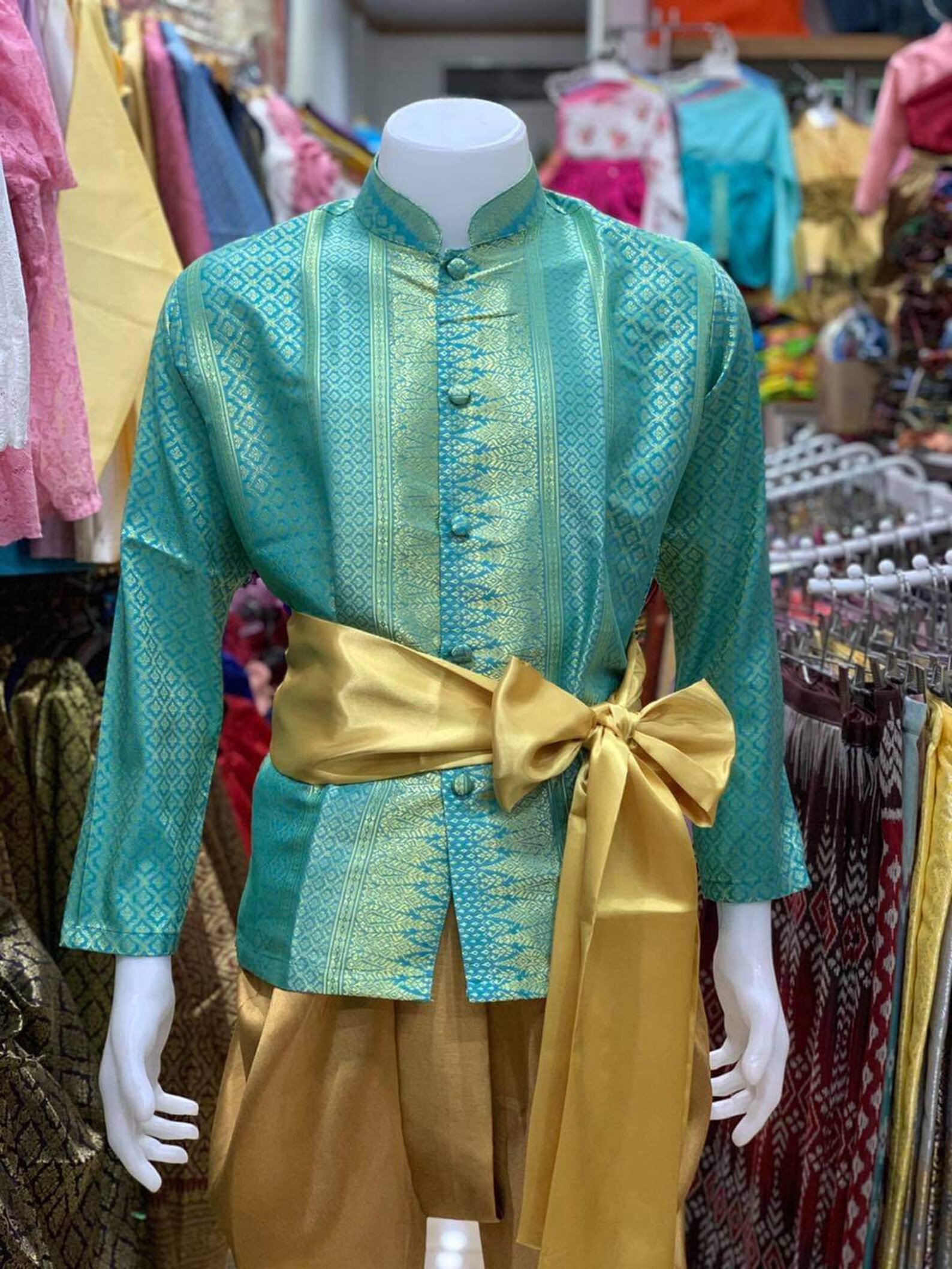 Asian Shirt for Men, Khmer Clothes , Khmer Dress, Thailao Dress,thai