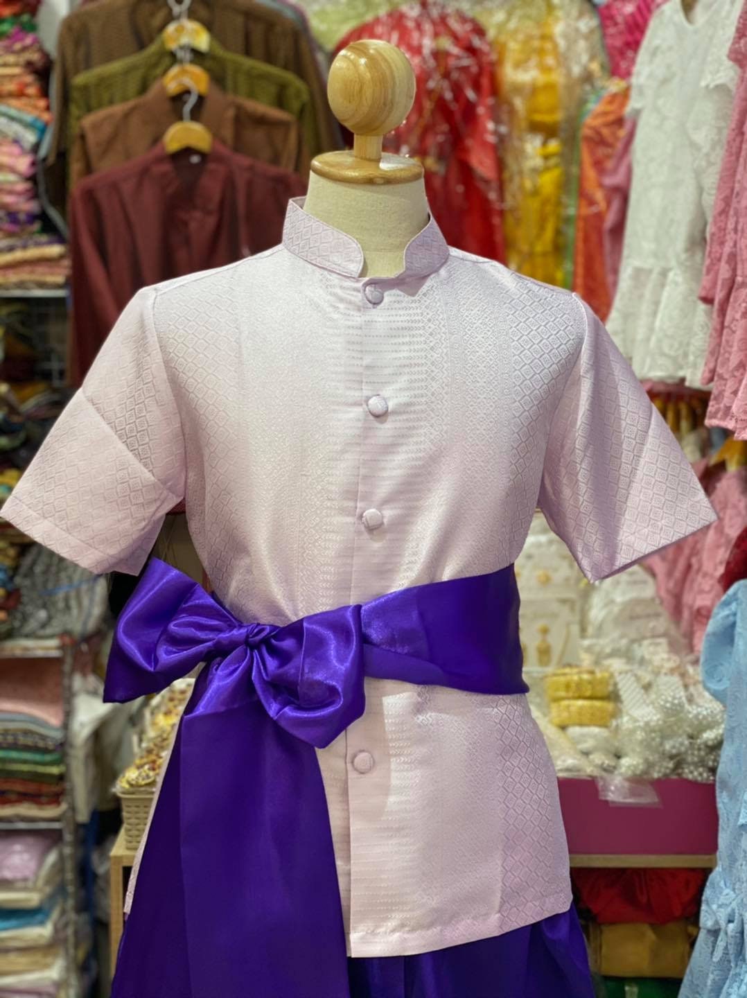 Asian shirt for men khmer clothes khmer dress Thailao Etsy