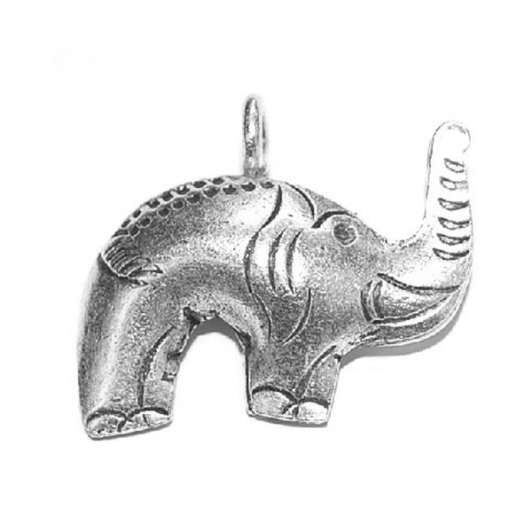 Karen Hill Tribe Silber Elefant Anhänger