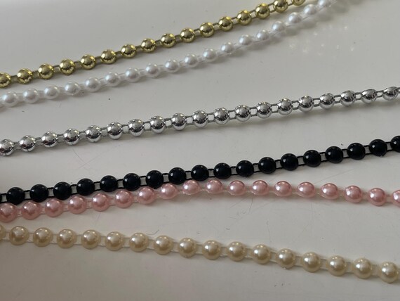 Perline Acriliche Bianche O Beige Da 6/8/10 Mm - Italia - Foto 5