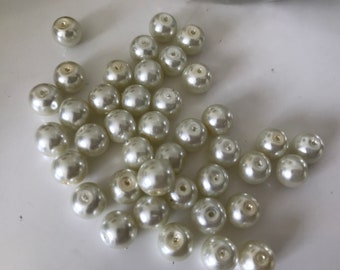 ecru pearly pearl, ivory pearly pearl, mother-of-pearl pearl, glass pearly pearl,