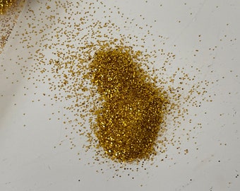 Goldene Pulverflocken, 20 Gramm im Beutel