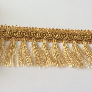Frange doré de 6 centimetre pour vos creation